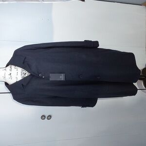 Schneiders- Mens Jimmie Rainloden Charcoal Dress Coat Austria Wool Sz.L (44-46)